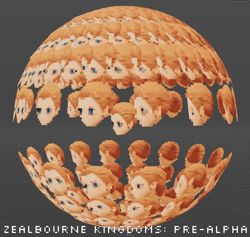 Houdini procedural pixel art generation workflow